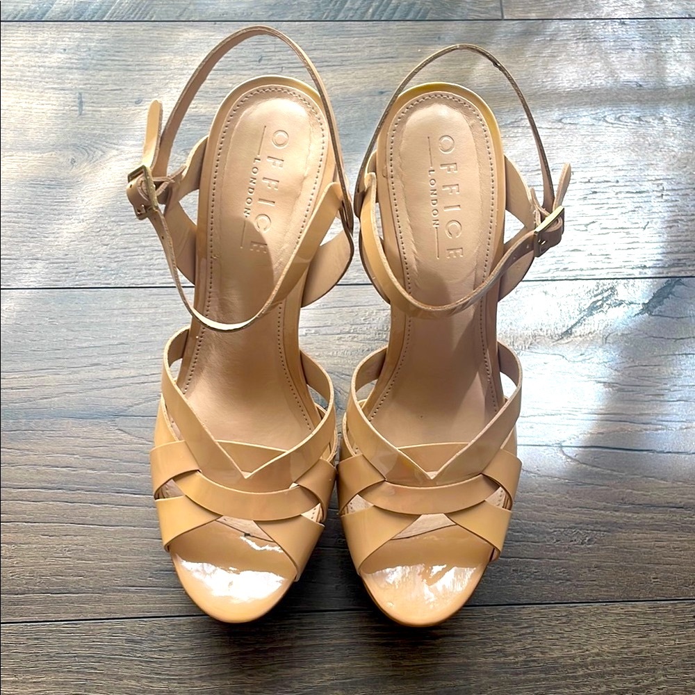 Platform Heels Sandals  euro 41-usa 10 Saint Laurent Tribute STYLE from London